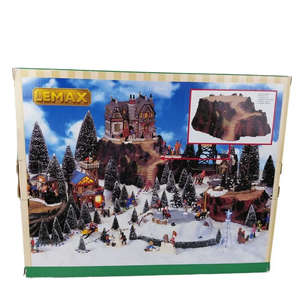 Lemax 74698 HILL TOP DISPLAY PLATFORM Spooky Town Landscape Vtg RARE Retired